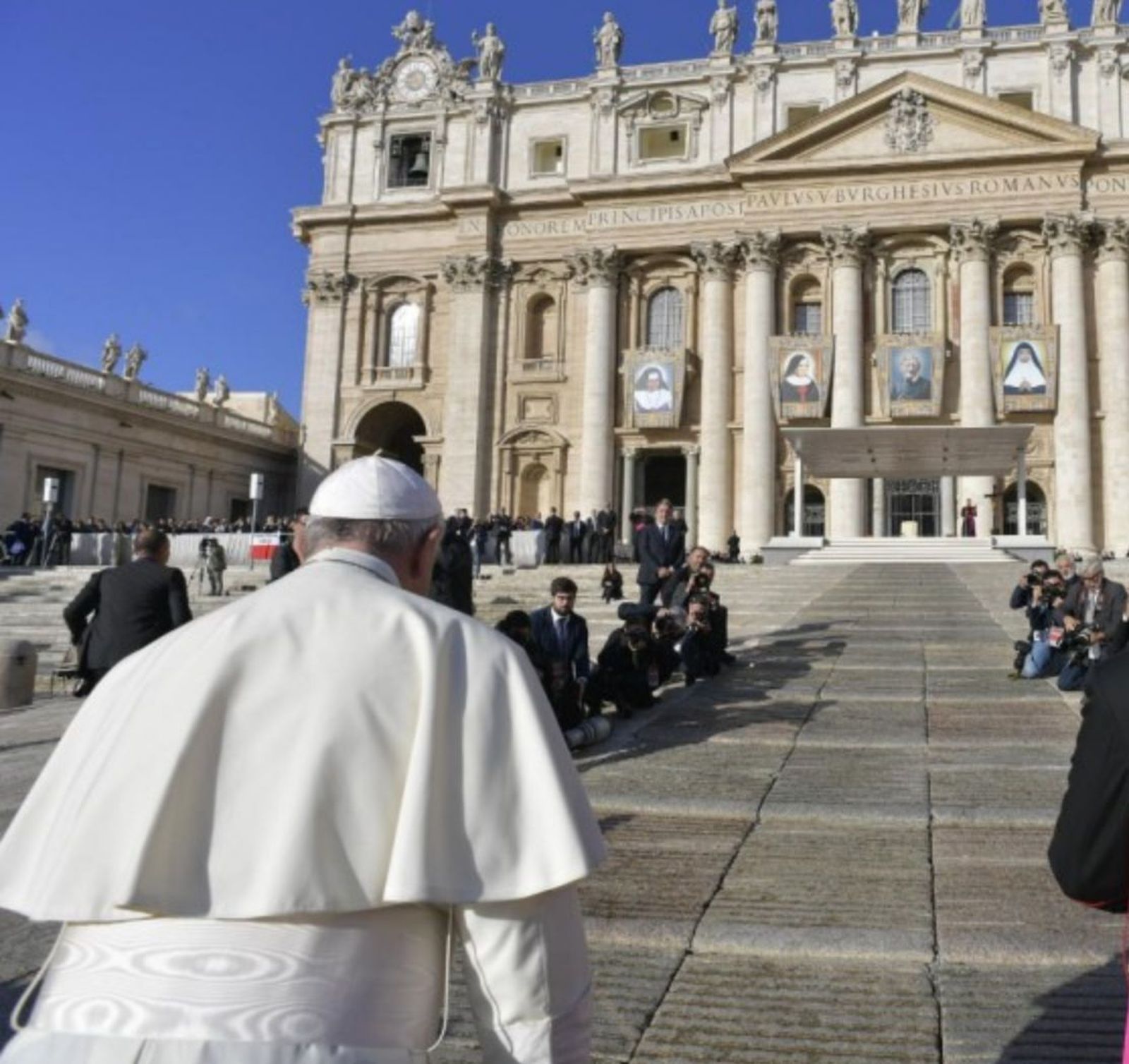El Papa, en la audiencia