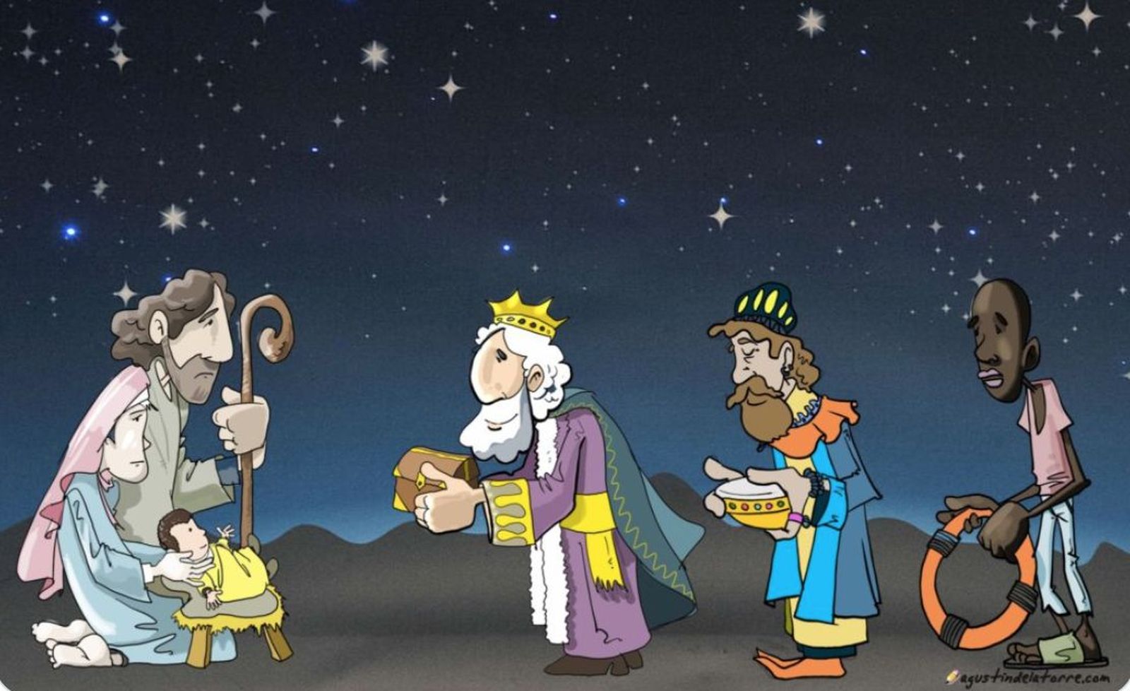 La adoración de los Magos