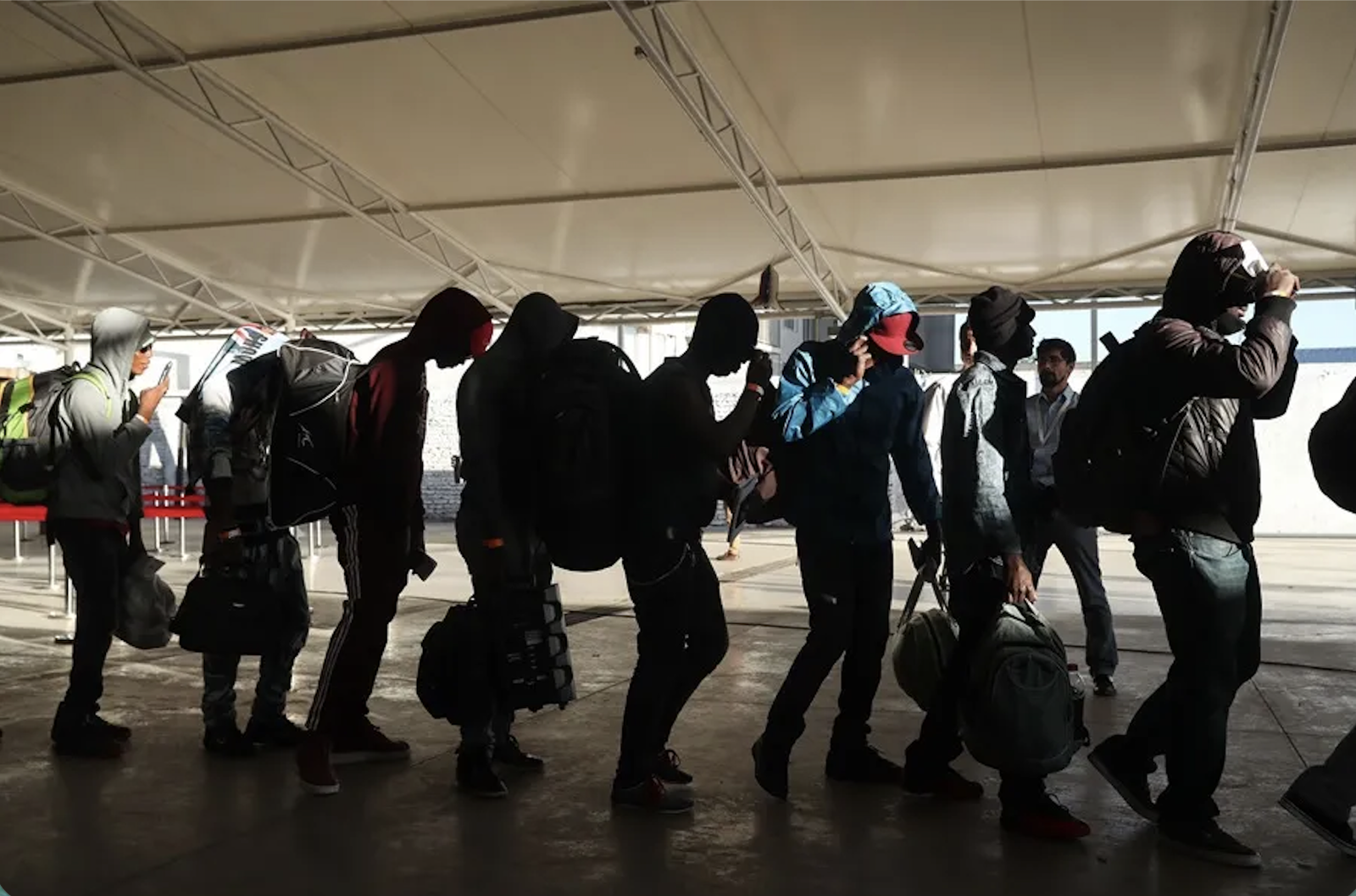Inmigrantes haitianos en Chile