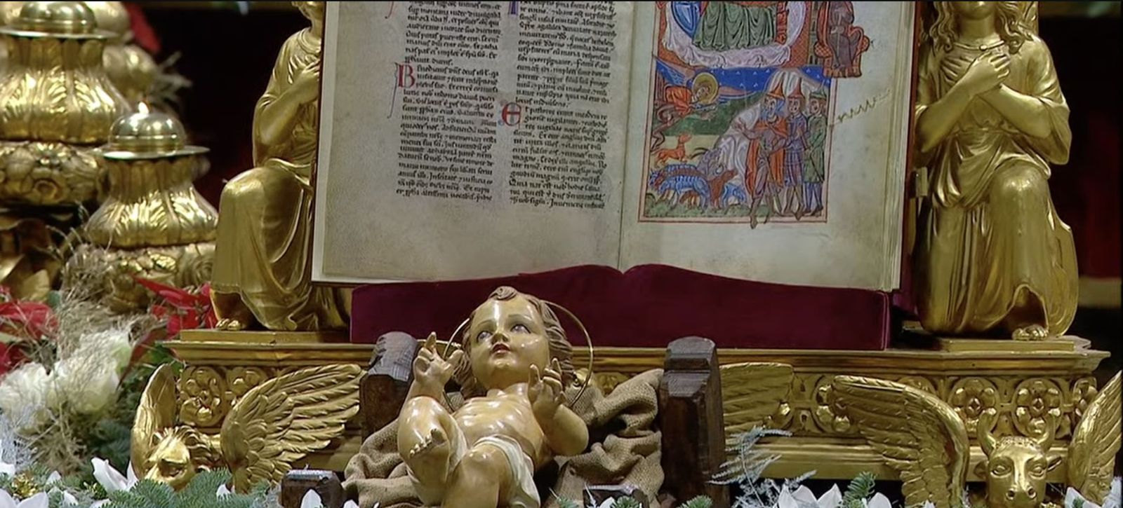 El niño en el pesebre