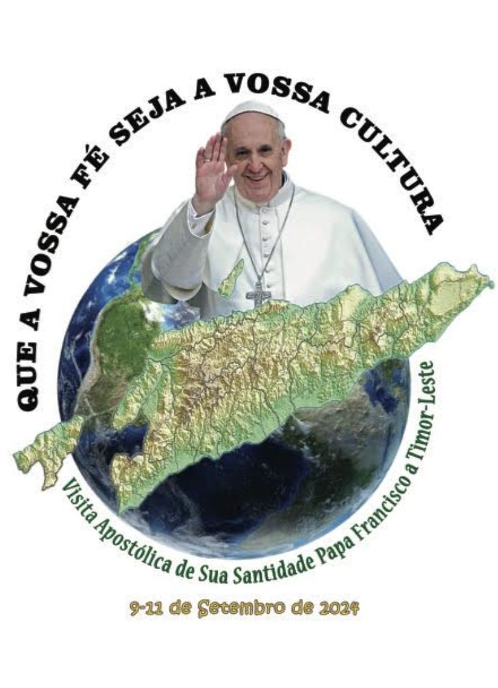 Logo del viaje a Timor del Este