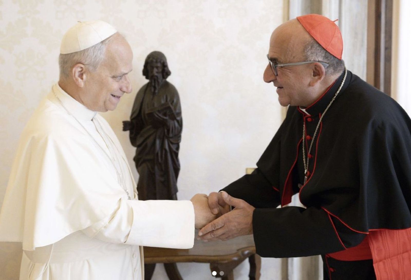 Chomali, con el Papa León