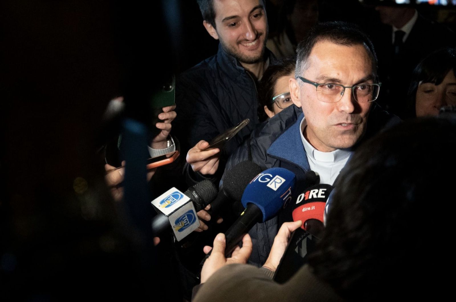 Gambelli, tras ser nombrado arzobispo de Florencia