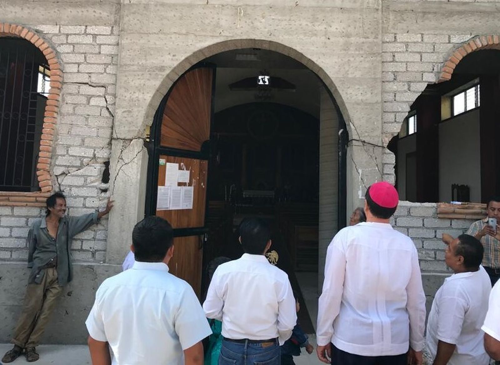 Comunidades. Afectaciones por el sismo.