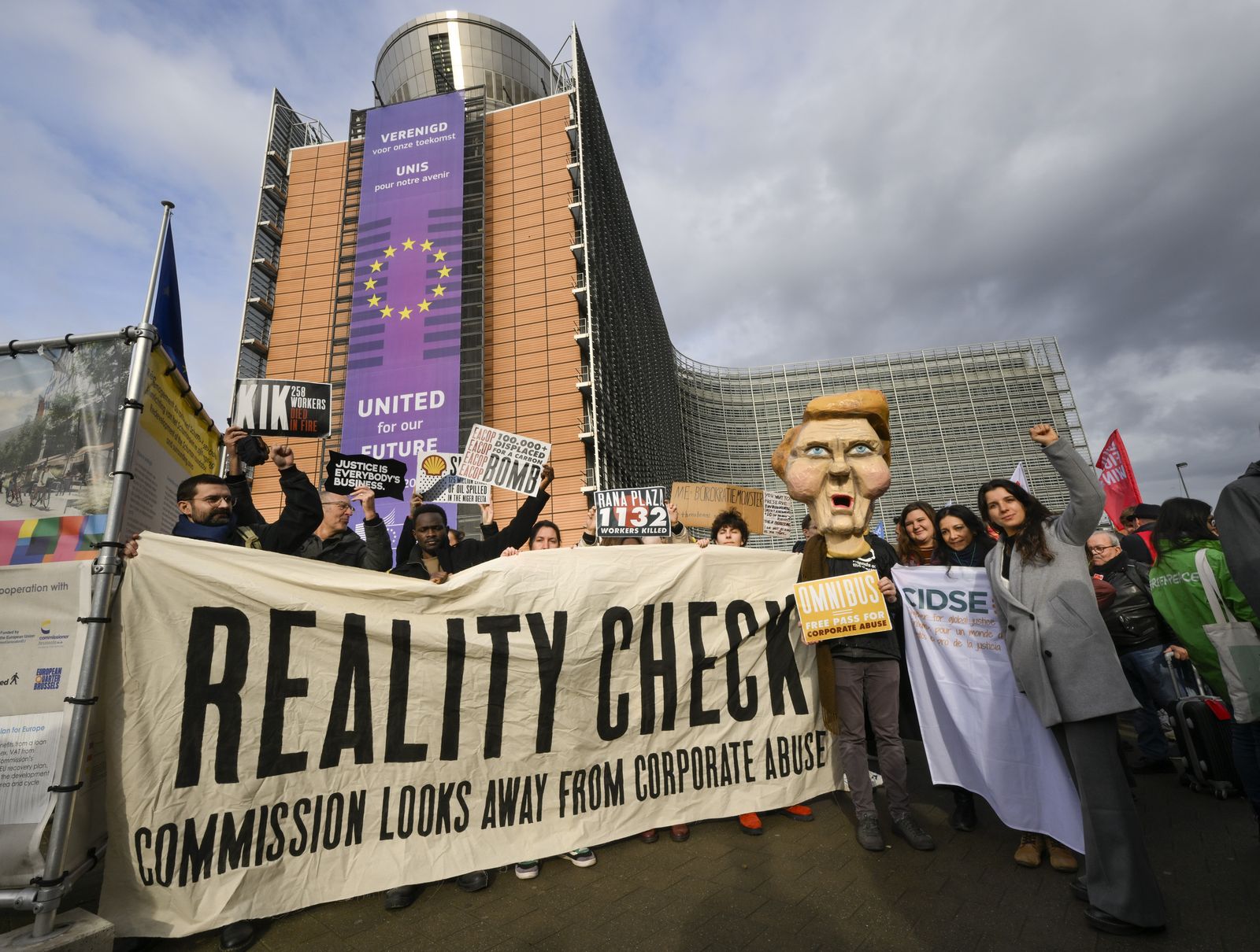 Protesta contra la ley Ómnibus