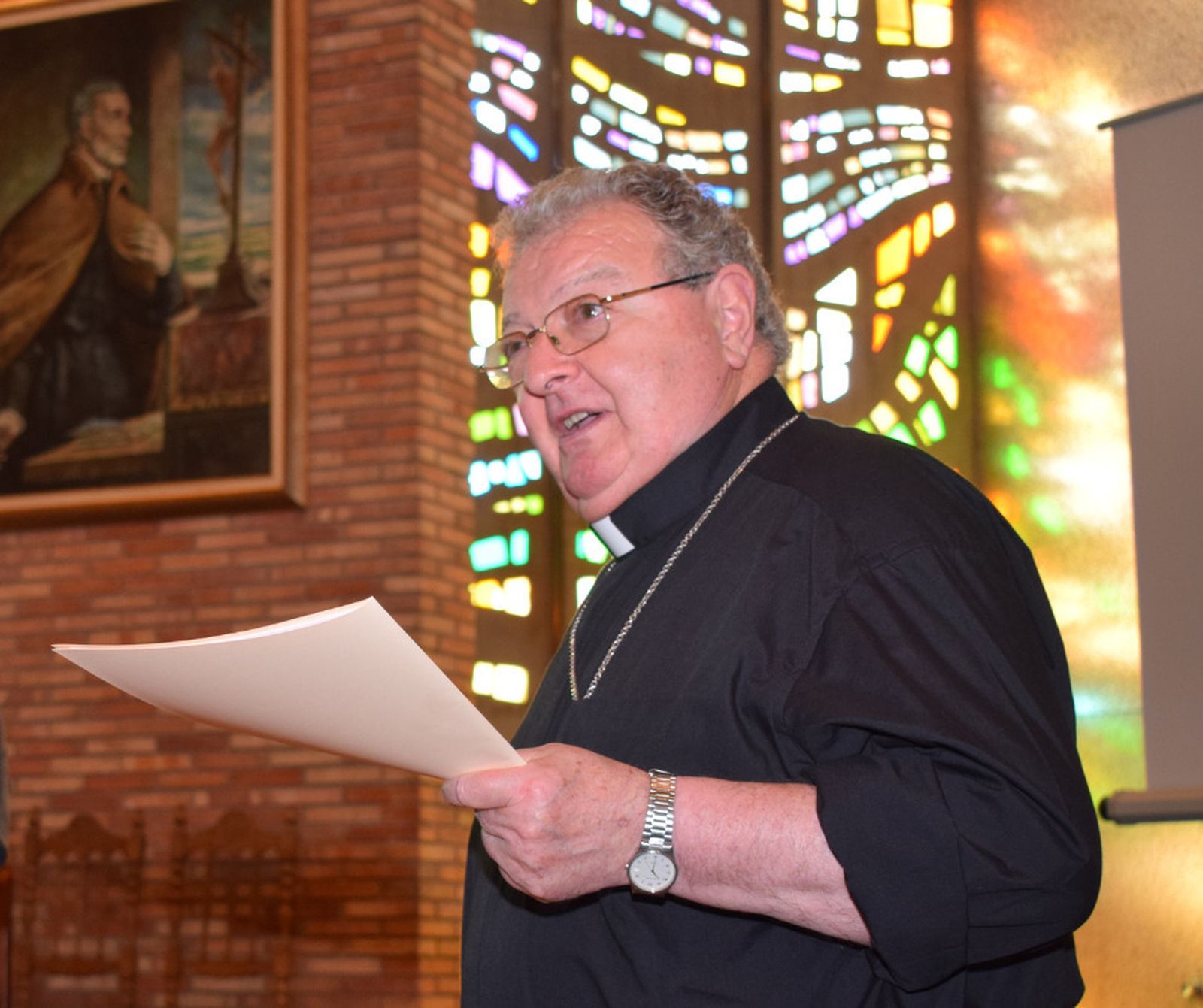 Manuel Herrero, obispo emérito de Palencia