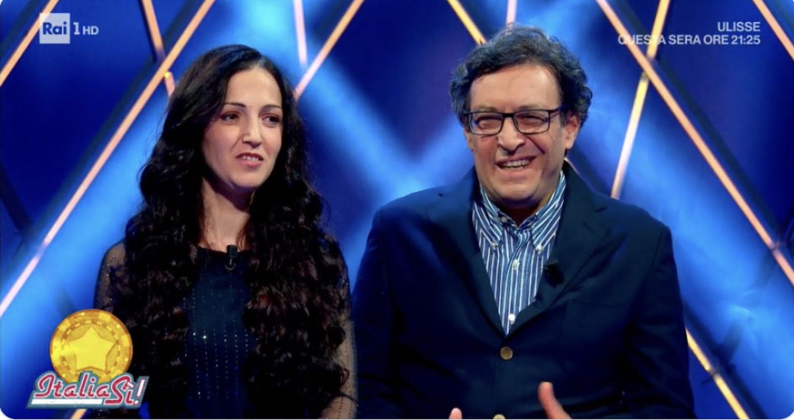 Giuseppe Serrone y su mujer