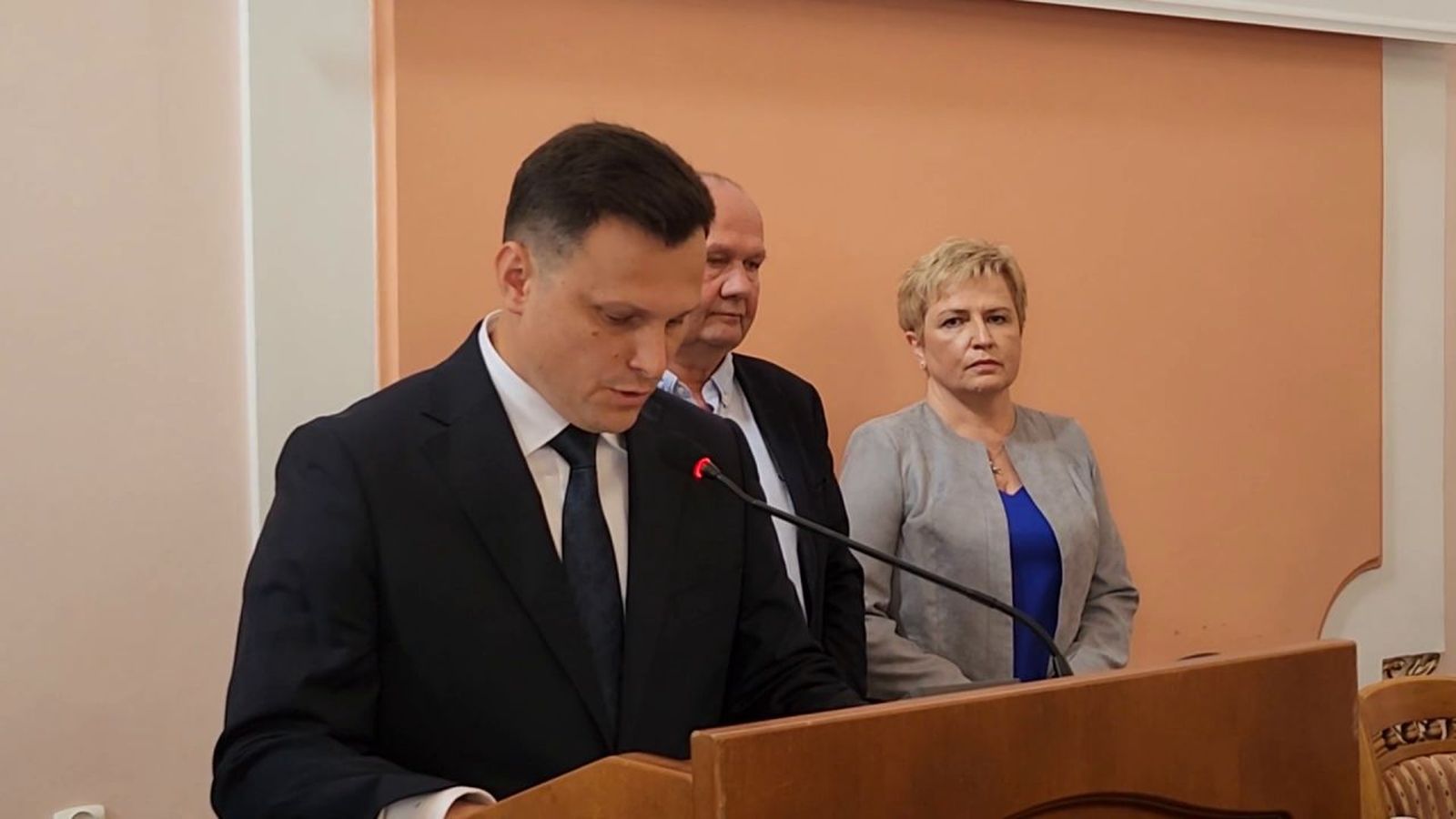 Marcin Nazarewicz, alcalde de Jaroslaw (Polonia)