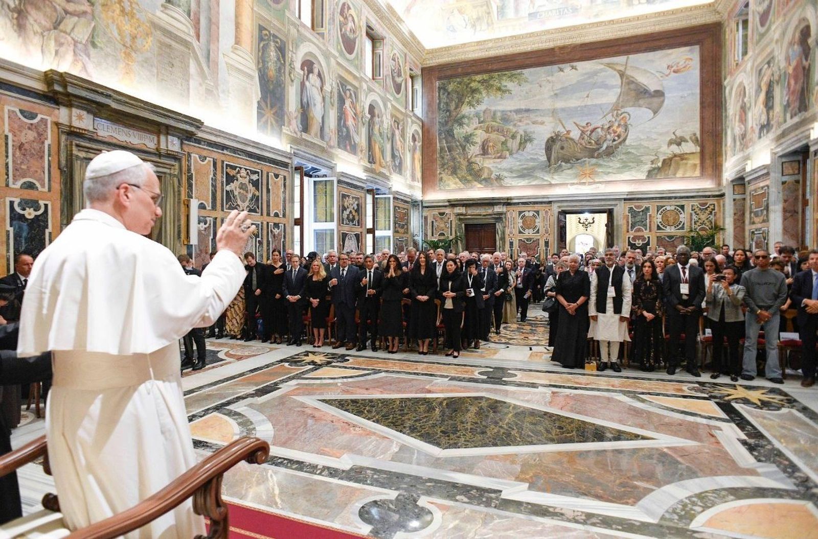El Papa recibió a los participantes en el encuentro por la fraternidad humana