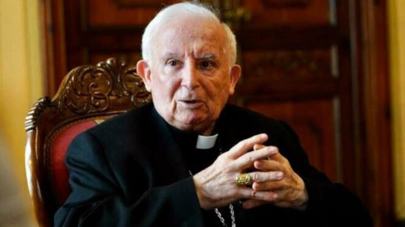 Cañizares, arzobispo de Valencia.