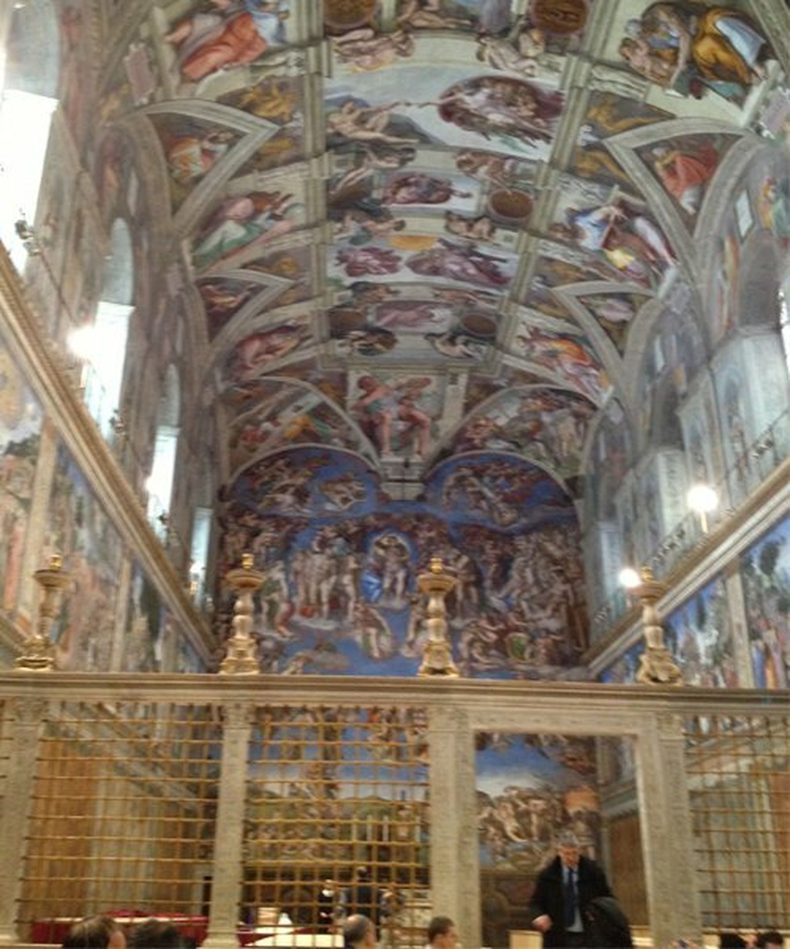 Verja de la Capilla Sixtina.