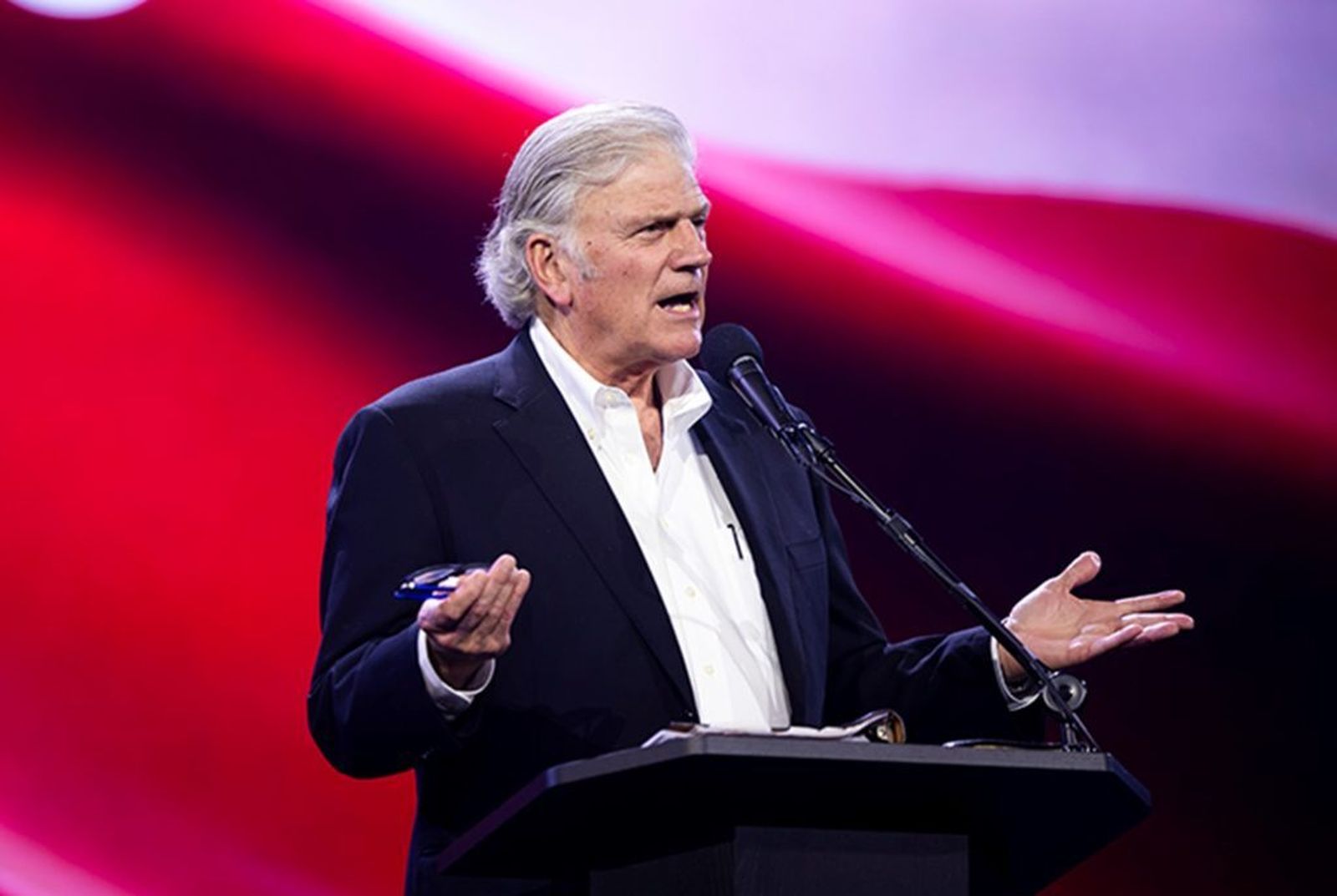 El pastor Franklin Graham