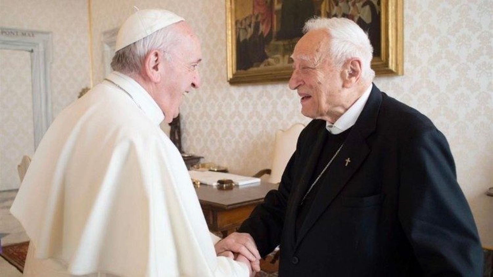 Bettazzi, con el Papa Francisco