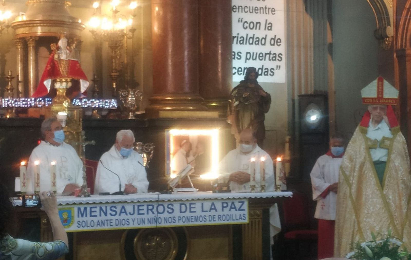 Misa en San Antón por Casaldáliga