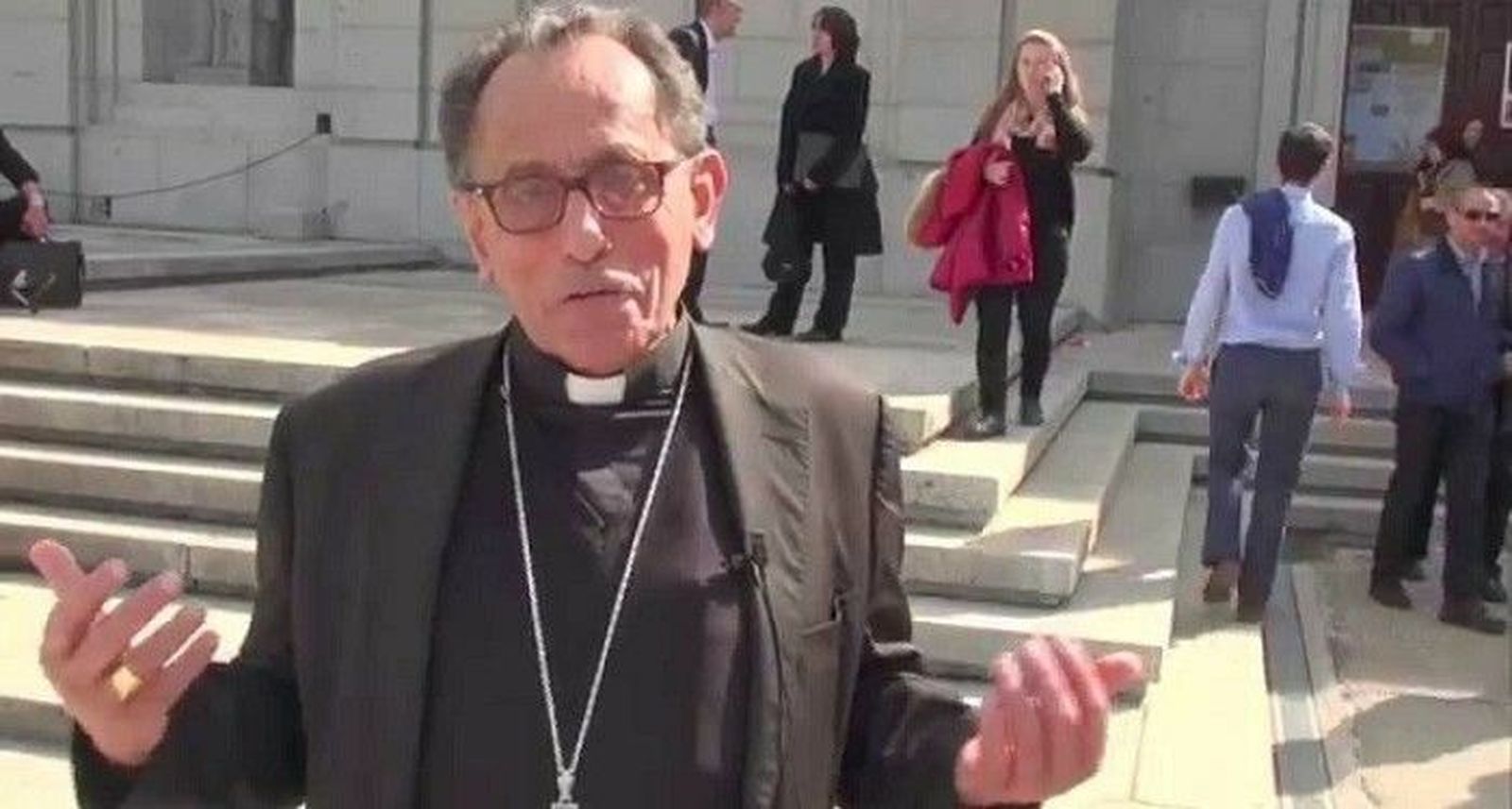 El obispo de Getafe, Joaquín María López de Andújar