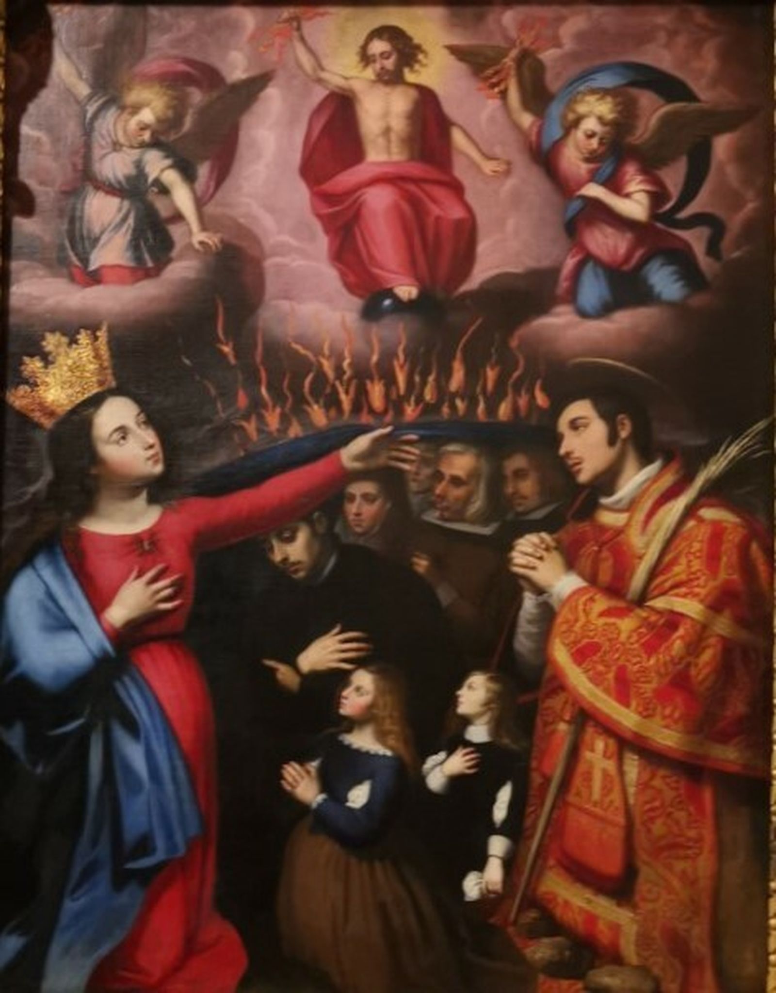 La Virgen contra la Peste. Siglo XVII, Escuela de Ribalta.