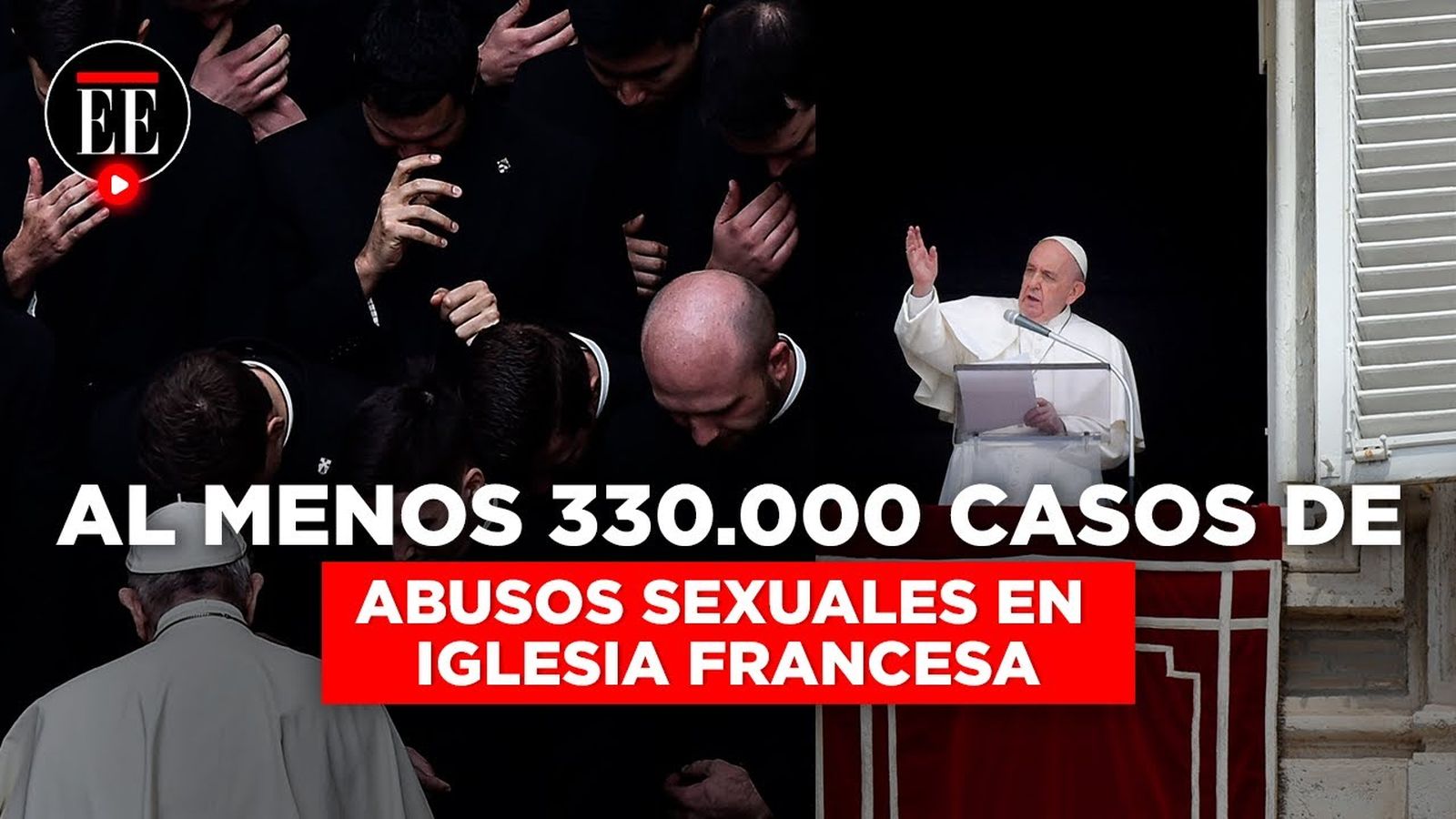 Abusos en la Iglesia francesa. captura de pantalla