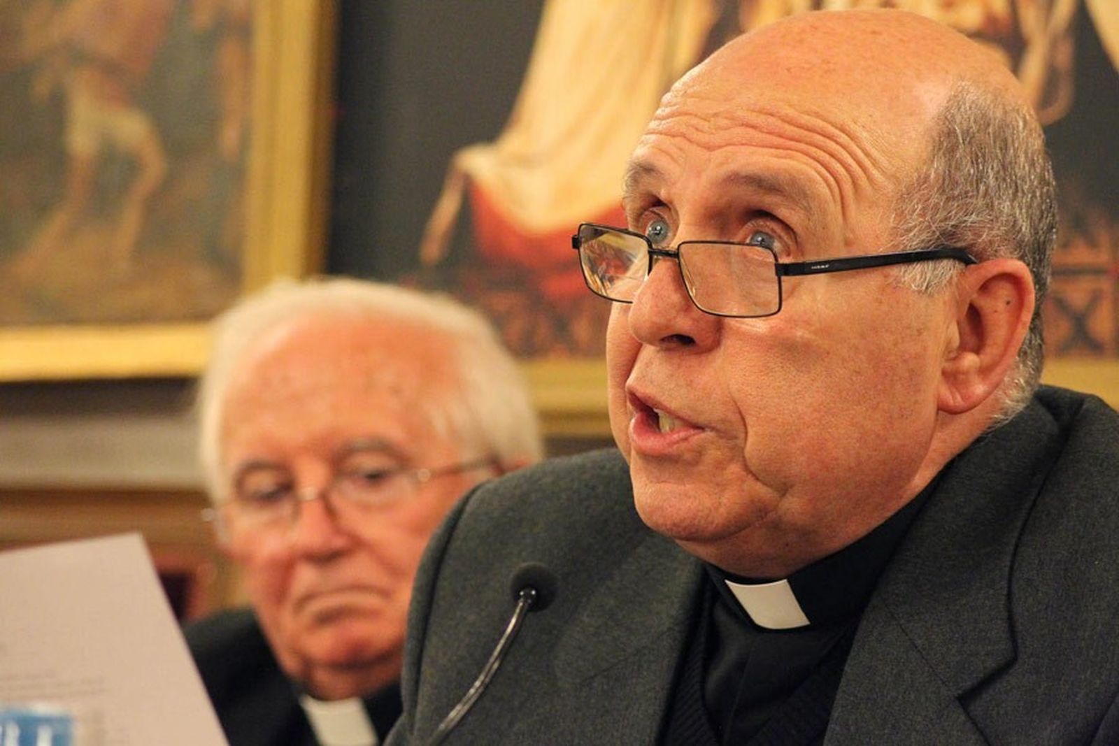 El fallecido, junto a Antonio Cañizares