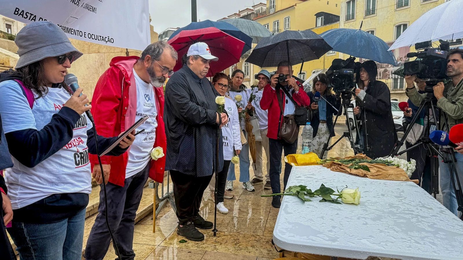 Víctimas de abusos en la Iglesia de Portugal protestan por la lentitud de las inndemnizaciones