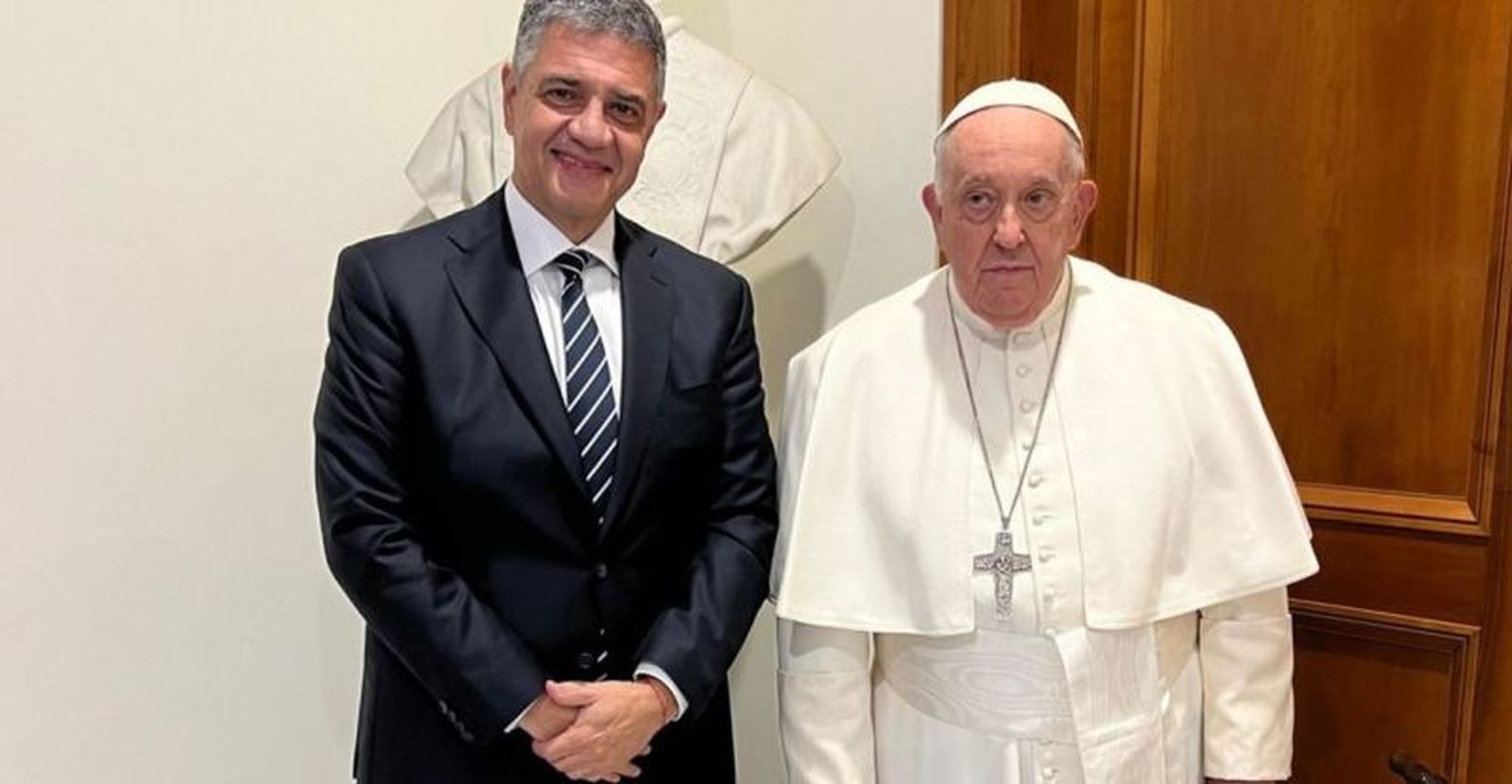 Francisco recibe a Jorge Macri