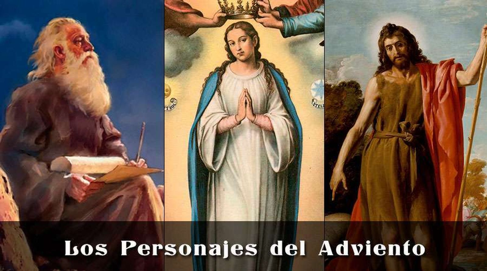 Los personajes del Adviento