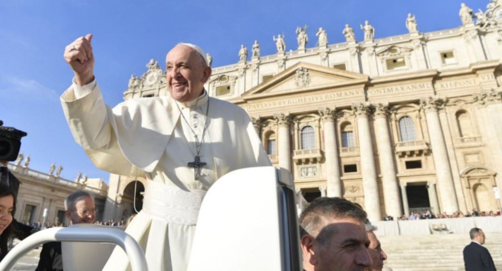 El papa en la audiencia