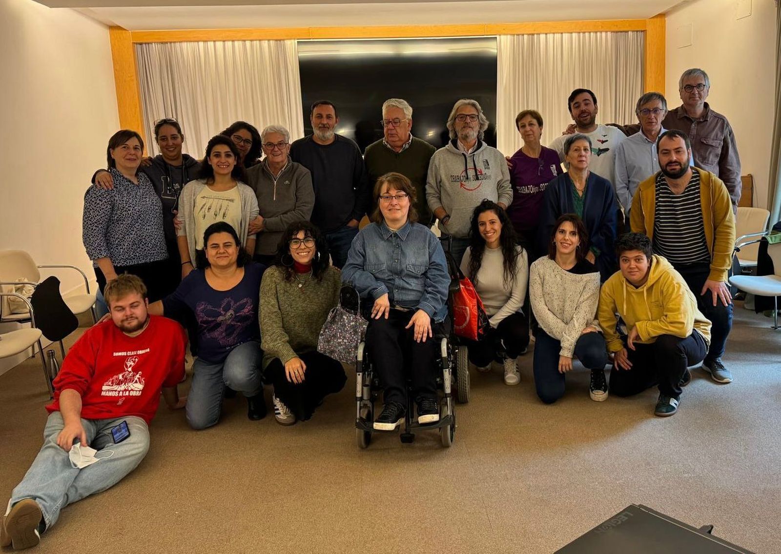 Los representantes de los movimientos de la AC