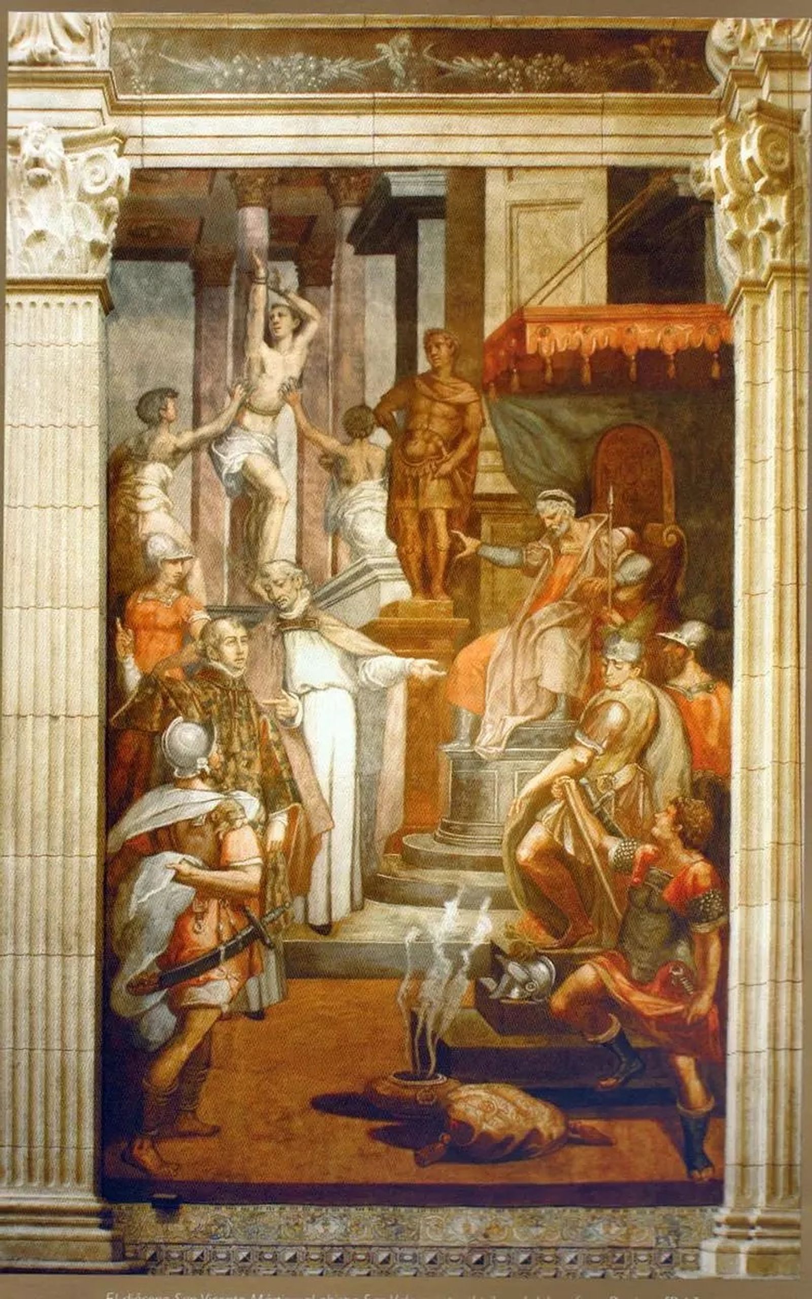 Martirio de san vicente