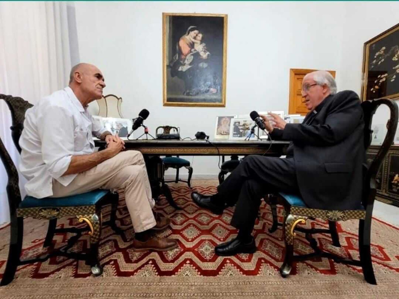 Antonio Muñoz, con Saiz Meneses