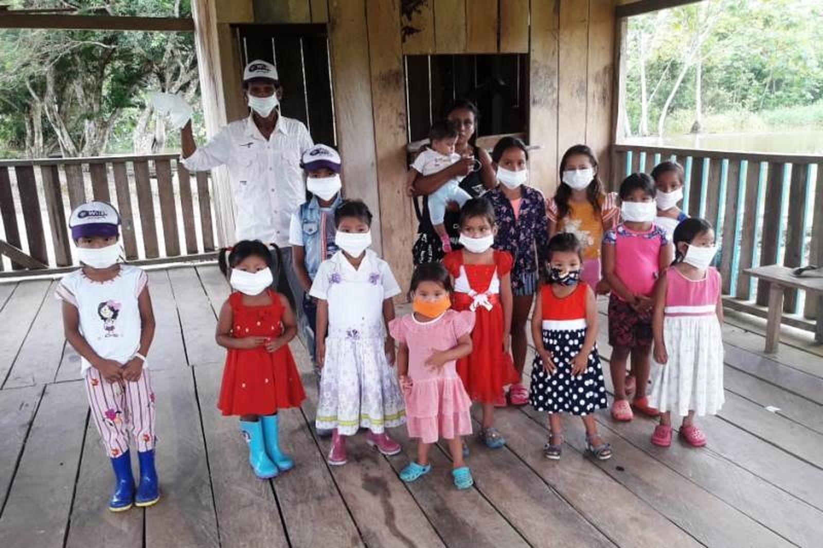 Agradecimiento de los más pequeños