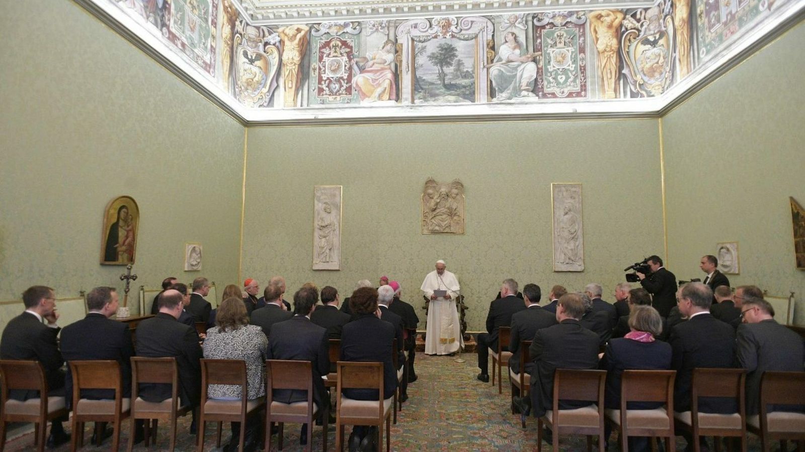 Audiencia del Papa con periodistas alemanes