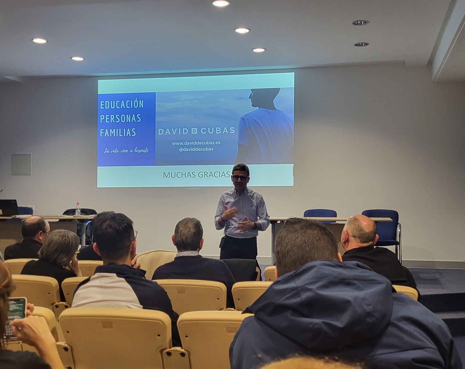 David de Cubas: “Hay que parar para reparar”