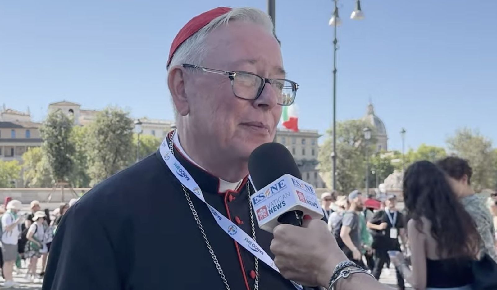 Cardenal Hollerich.Jubileo de los Jóvenes. Roma.