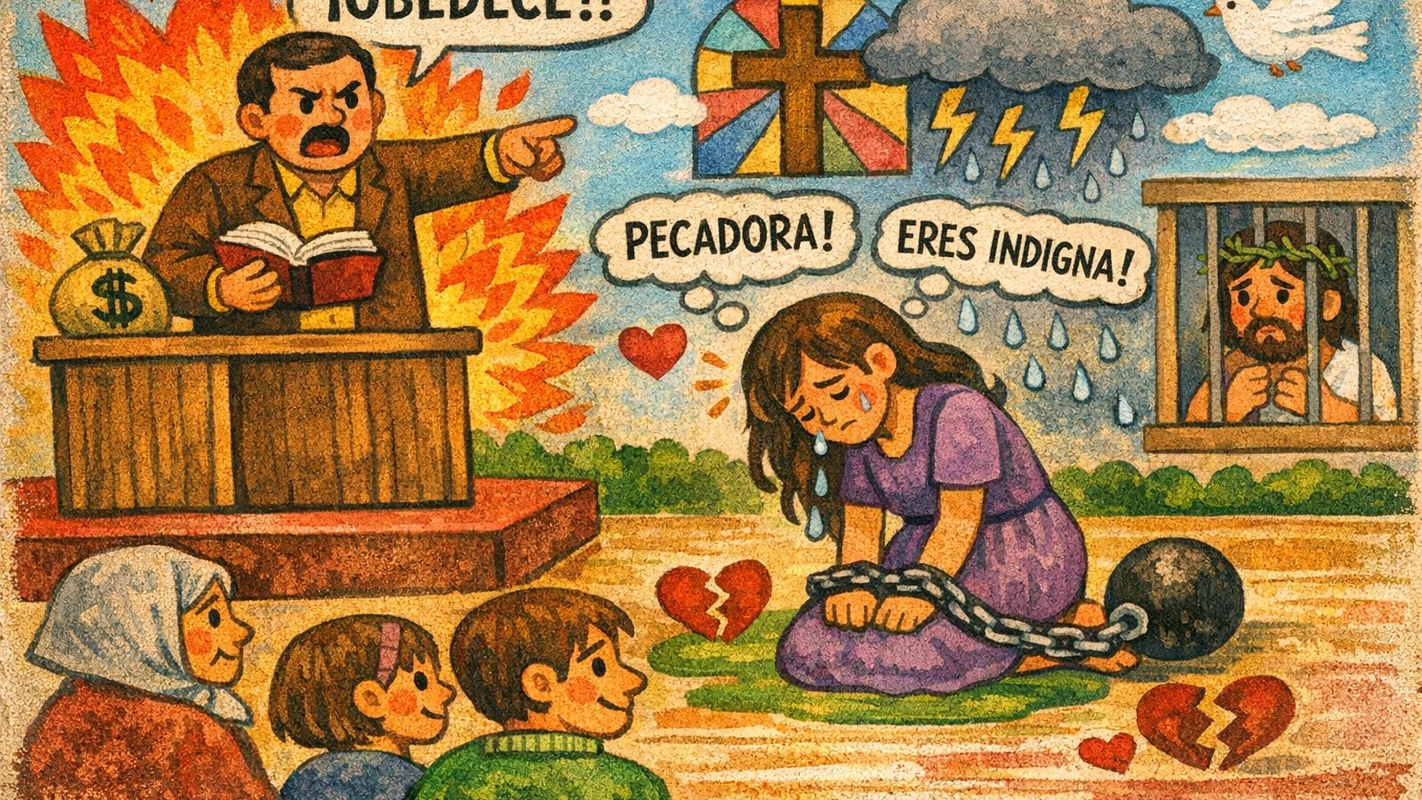 Manipulación de conciencias.