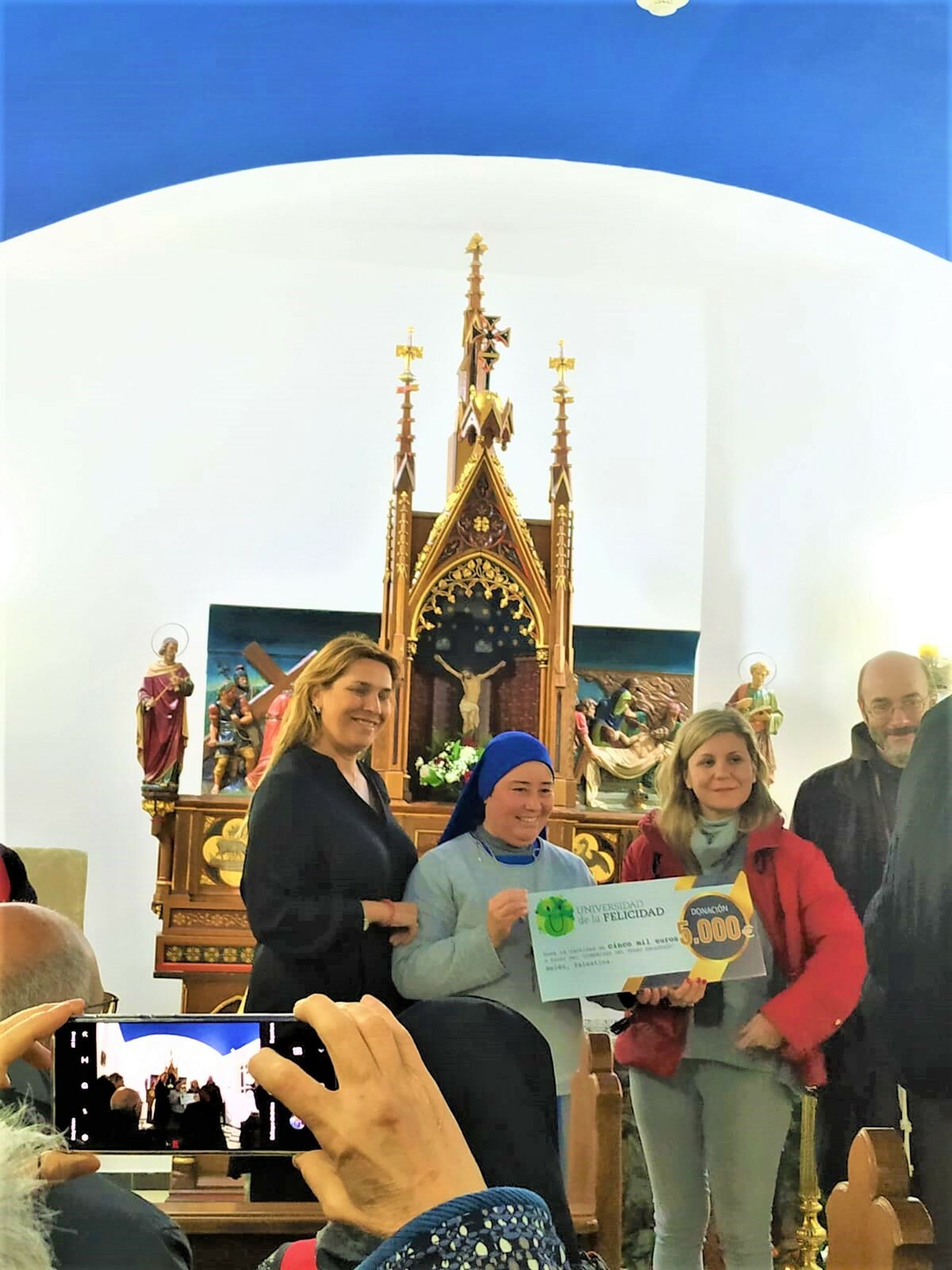 Donativo para la residencia de niños discapacitados de Belén de Globalia, a través de Monserrat Hidalgo