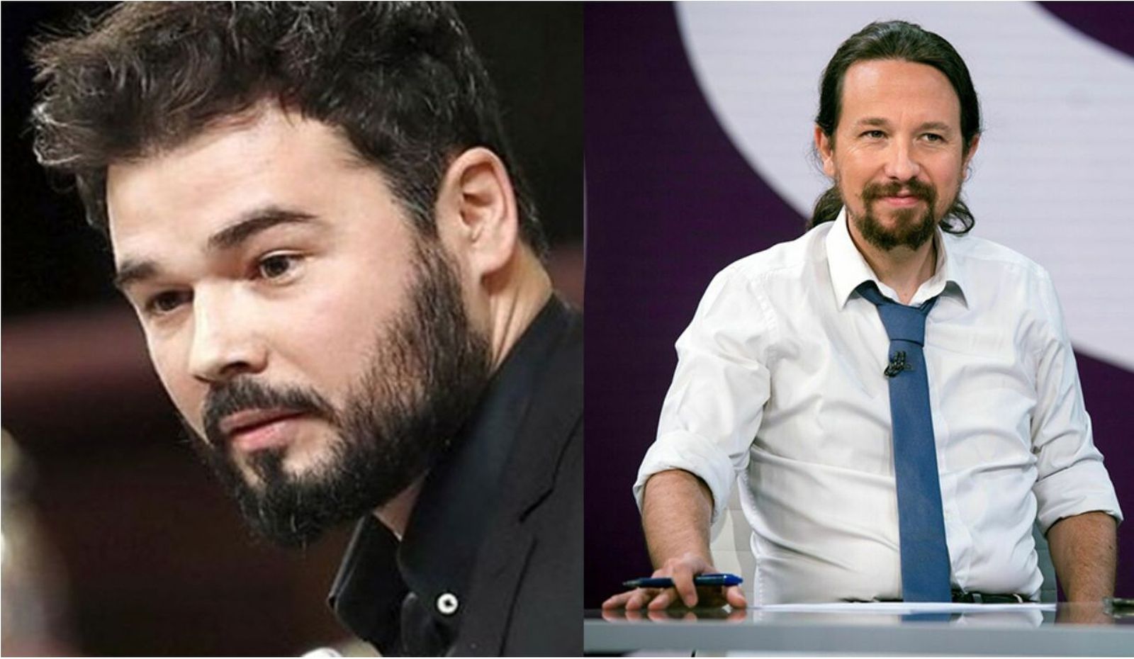 Rufián e Iglesias
