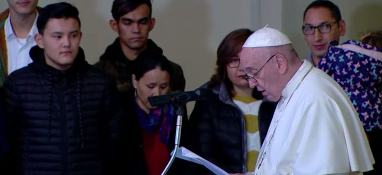 Discurso del Papa en el Belvedere