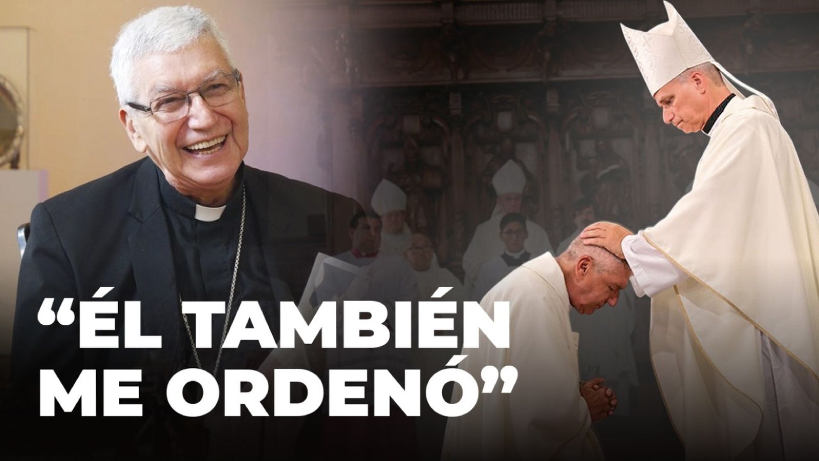 Carlos Castillo: "El Papa también me ordenó"