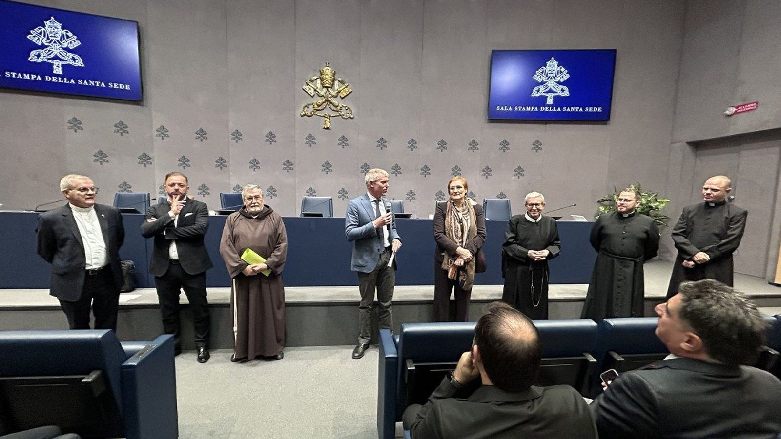 Los seis postuladores presentan a los Beatos Maloyan, Longo, Cisneros, Rendiles Martínez, Rot, Troncatti y Poloni