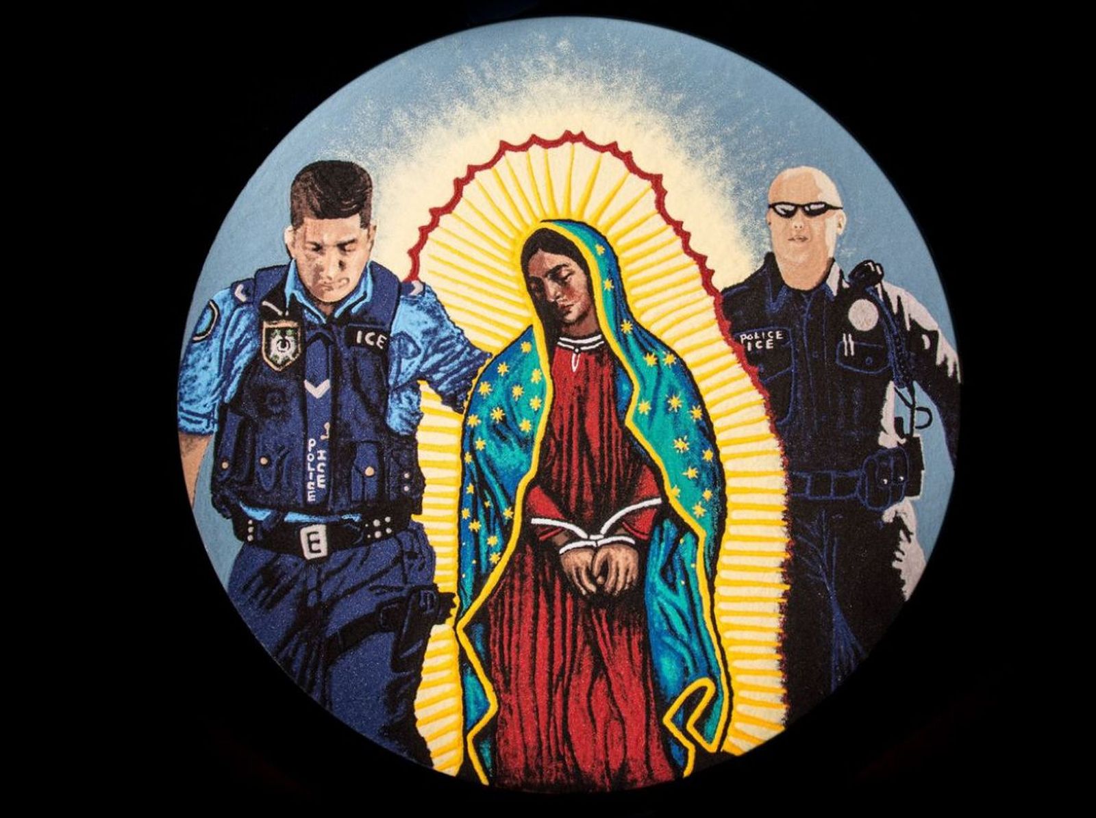 Virgen de Guadalupe esposada