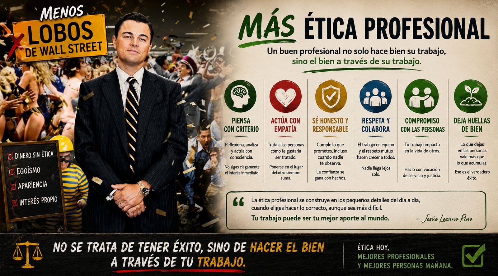 Más ética, menos abusos