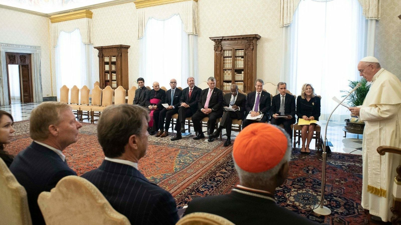 Audiencia del Papa al Consejo para un capitalismo inclusivo