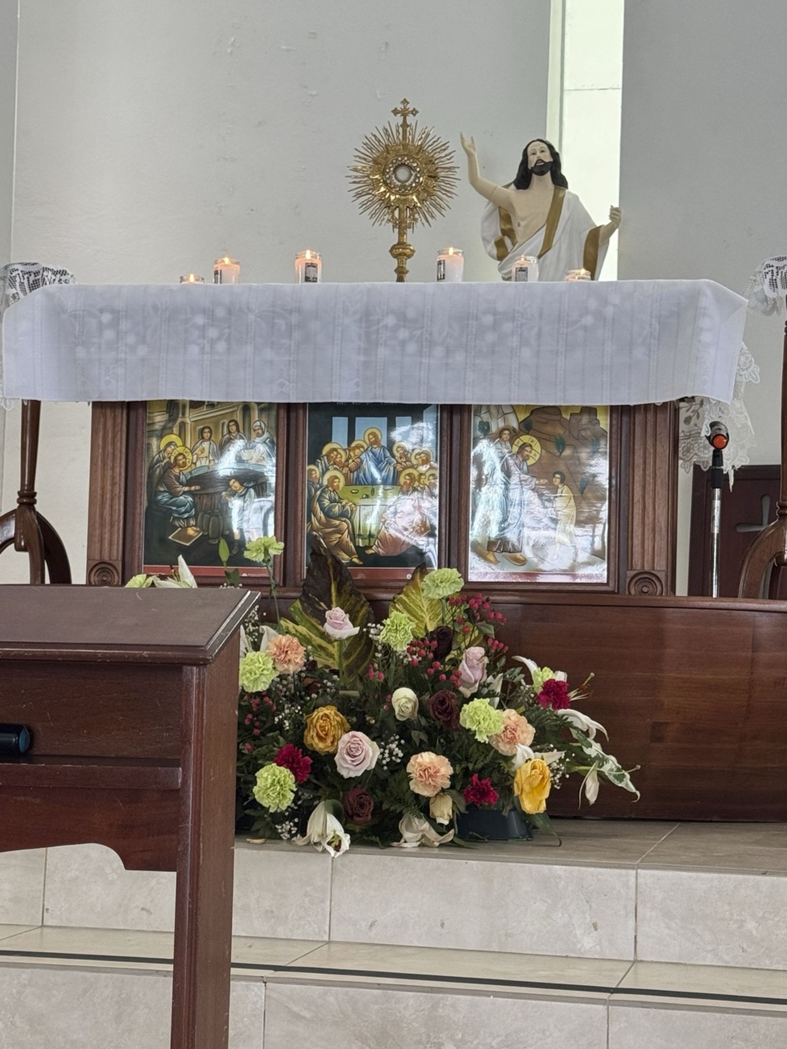 "Vigilia Mundial por La Paz"  convocada por Papa León XIV. Parroquia San Pablo Apóstol, Puertoi Rico