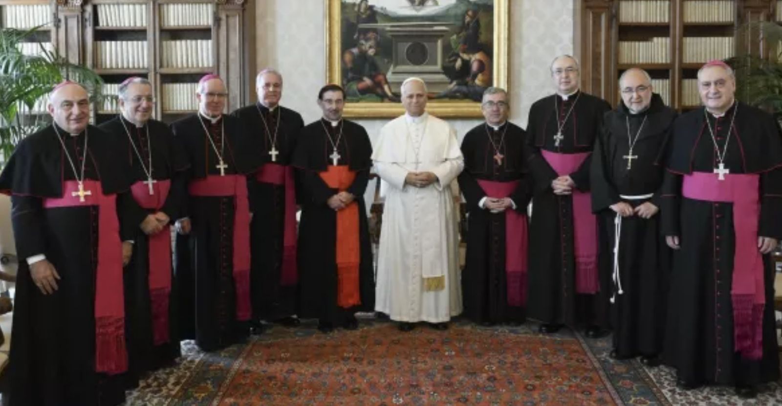 Obispos españoles con el Papa