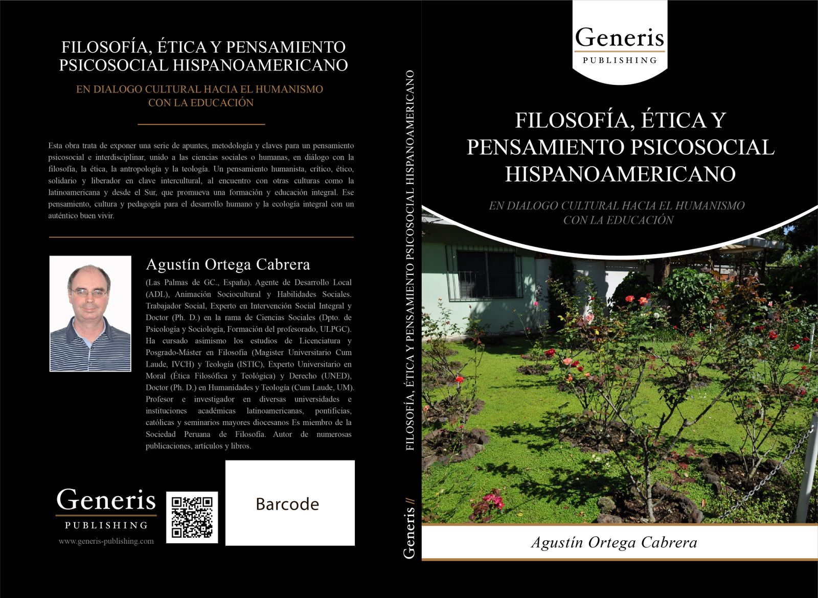 Mi nuevo libro: Filosofía, ética y pensamiento psicosocial hispanoamericano.