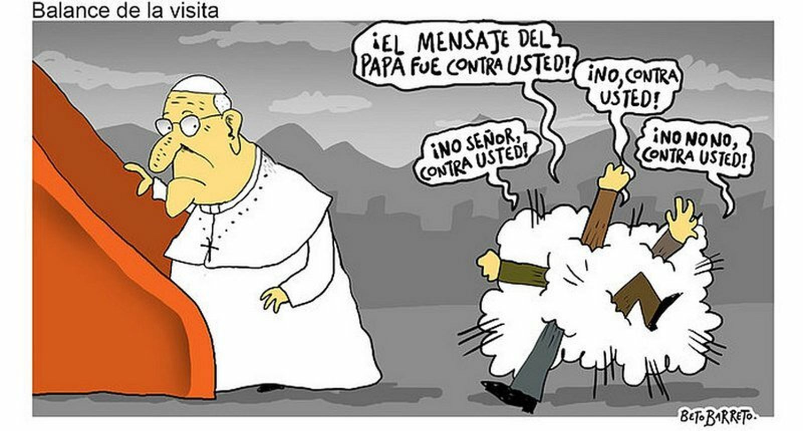 Viñeta Papa
