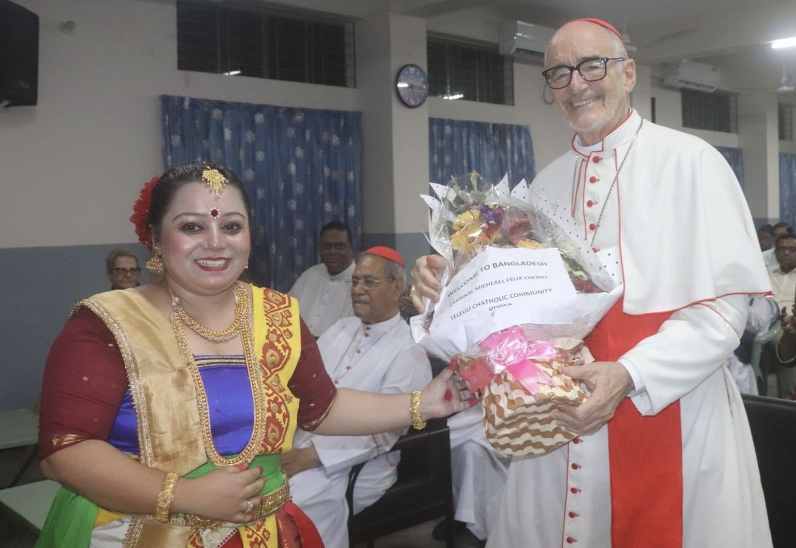 Bienvenida al cardenal Czerny