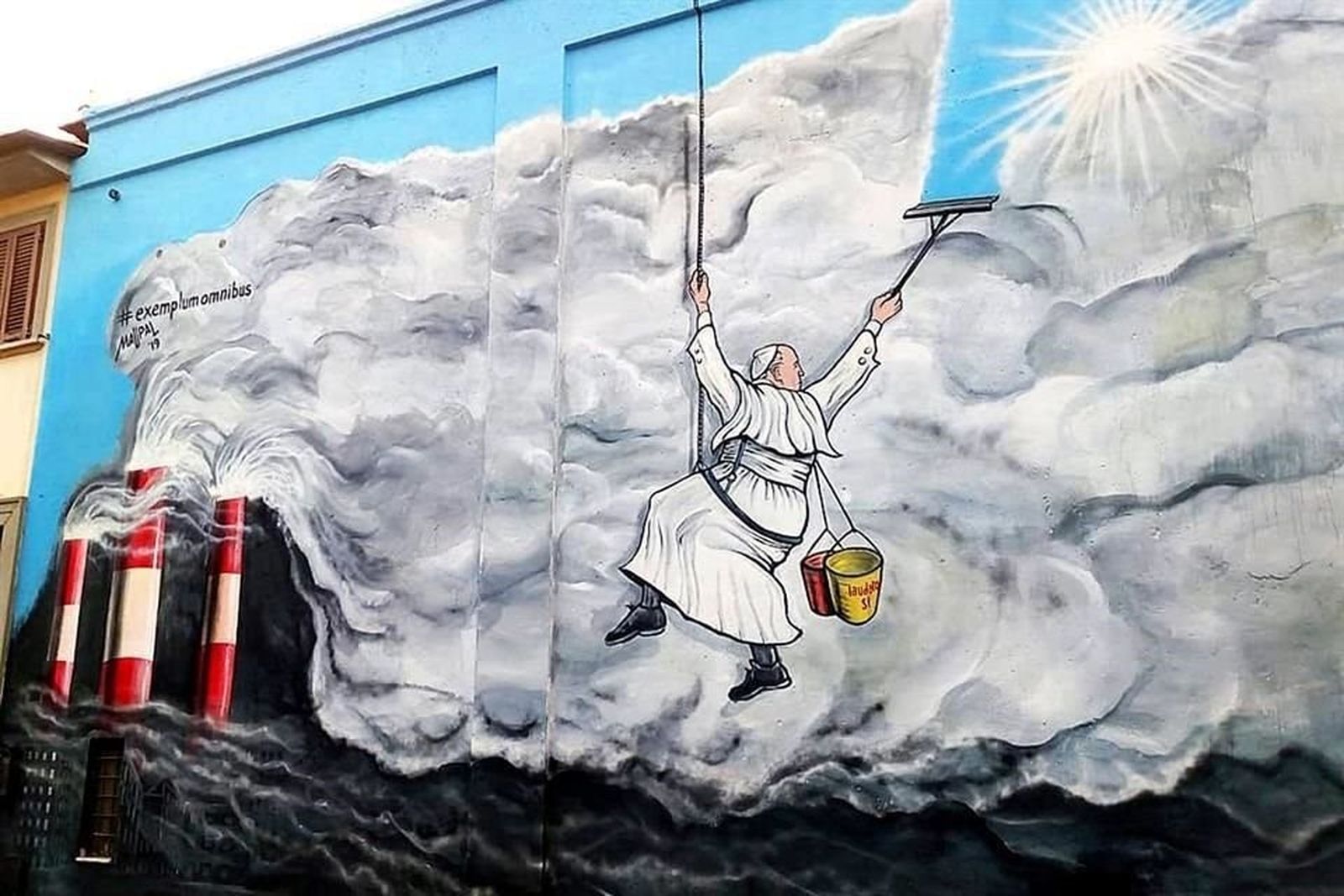 grafiti de Maupal