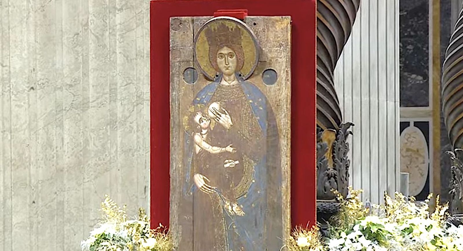 La Virgen que amamanta