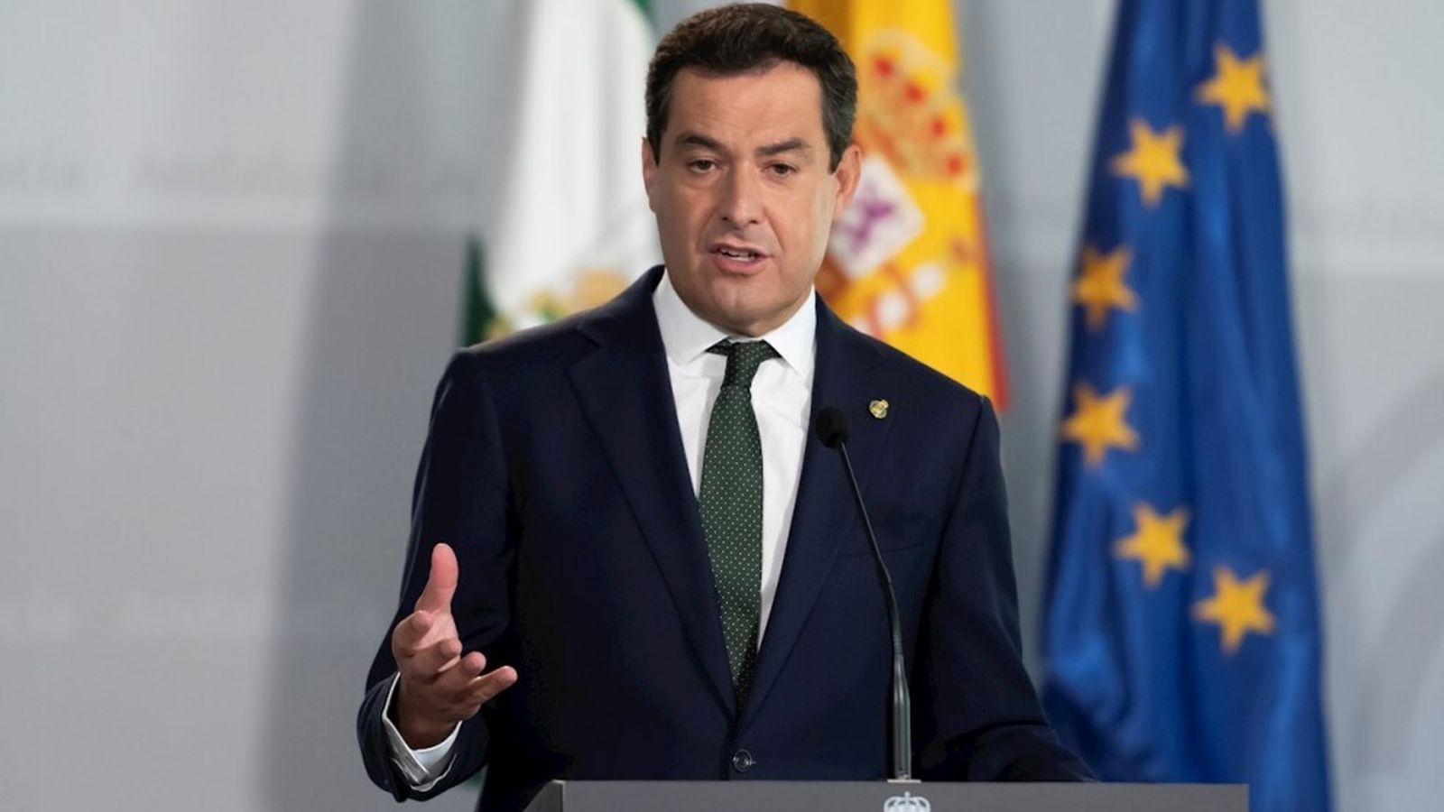Juanma Moreno, presidente de la Junta de Andalucía